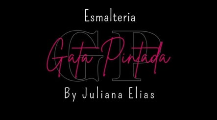 Logo da Esmalteria Gata Pintada em São Paulo, São Paulo, BR, com design moderno e letras estilizadas.