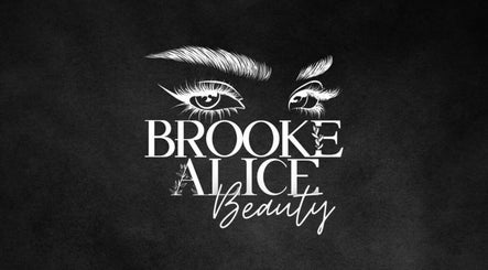 Logo of Brooke Alice Beauty with stylish eyes graphic in Fleetwood, England, GB.