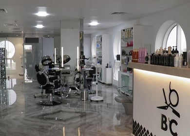 Elegant interior of Beauty Care Barber Spa بيوتي كير حلاقة سبا رجالي in Al Khobar, Eastern Province, SA.
