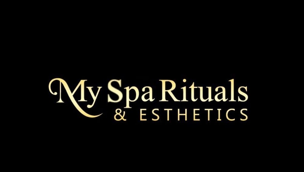 Elegant logo for My Spa Rituals located in Ajax, Ontario, CA, showcasing luxurious beauty and wellness services.