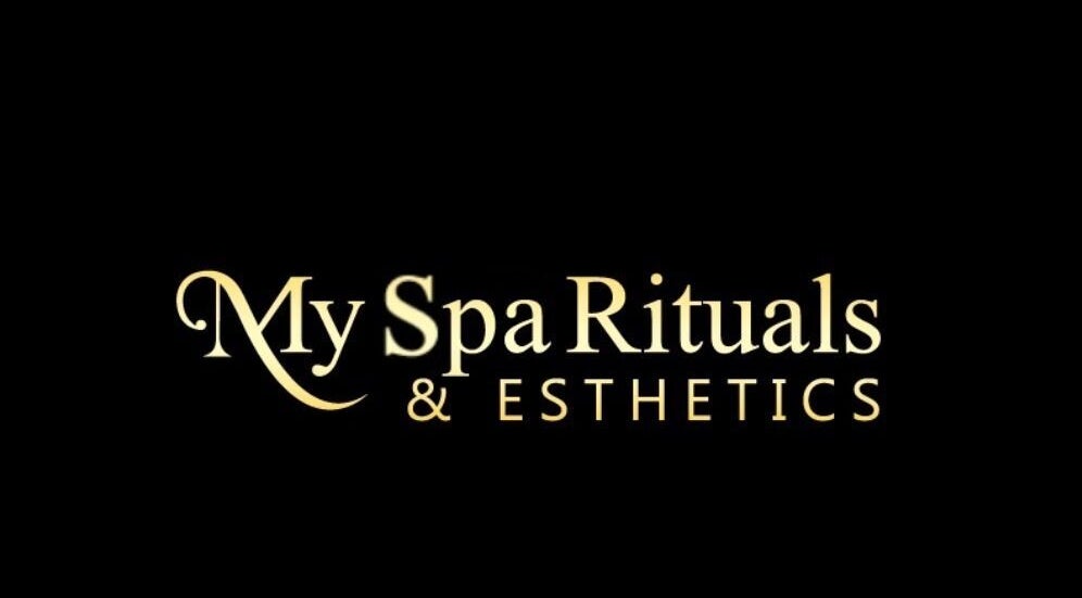 Elegant logo for My Spa Rituals located in Ajax, Ontario, CA, showcasing luxurious beauty and wellness services.