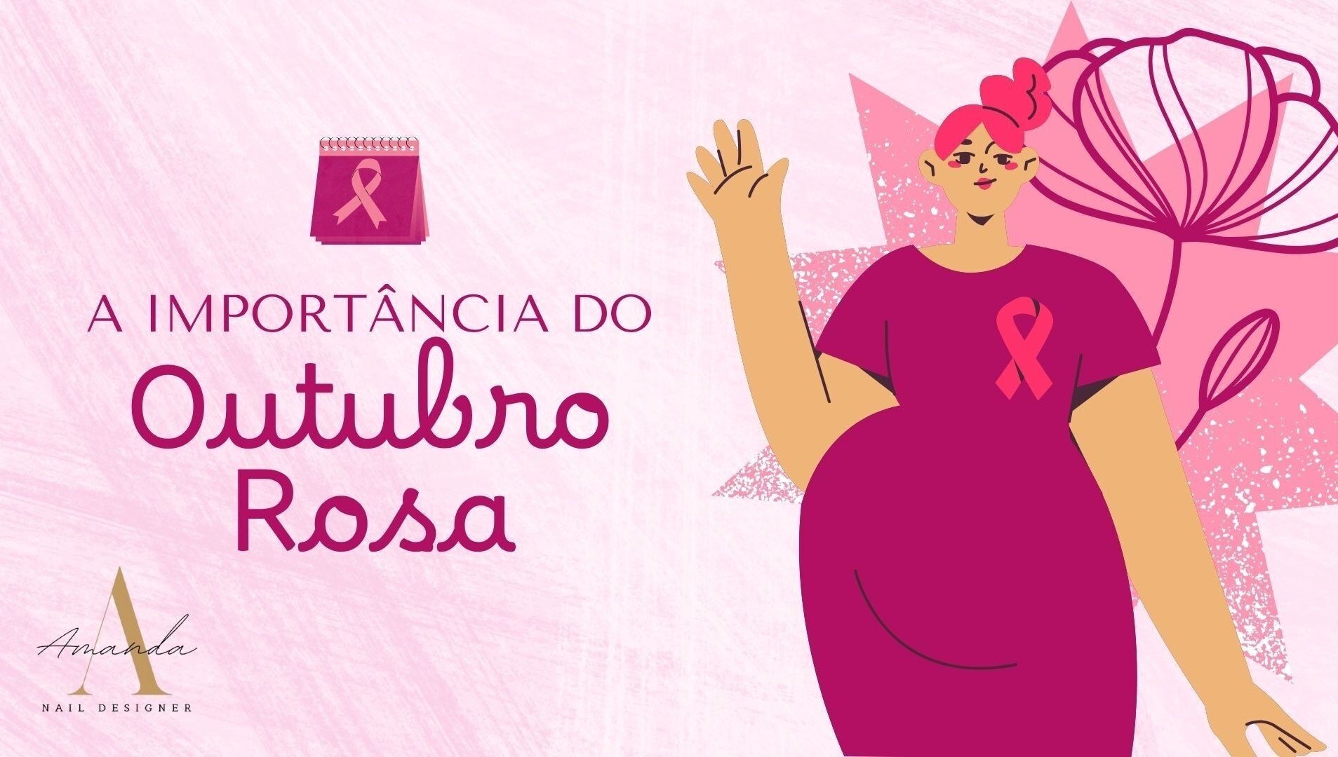 Campanha Outubro Rosa no Studio A em Rio Grande Do Sul, destacando a conscientização sobre o câncer de mama.