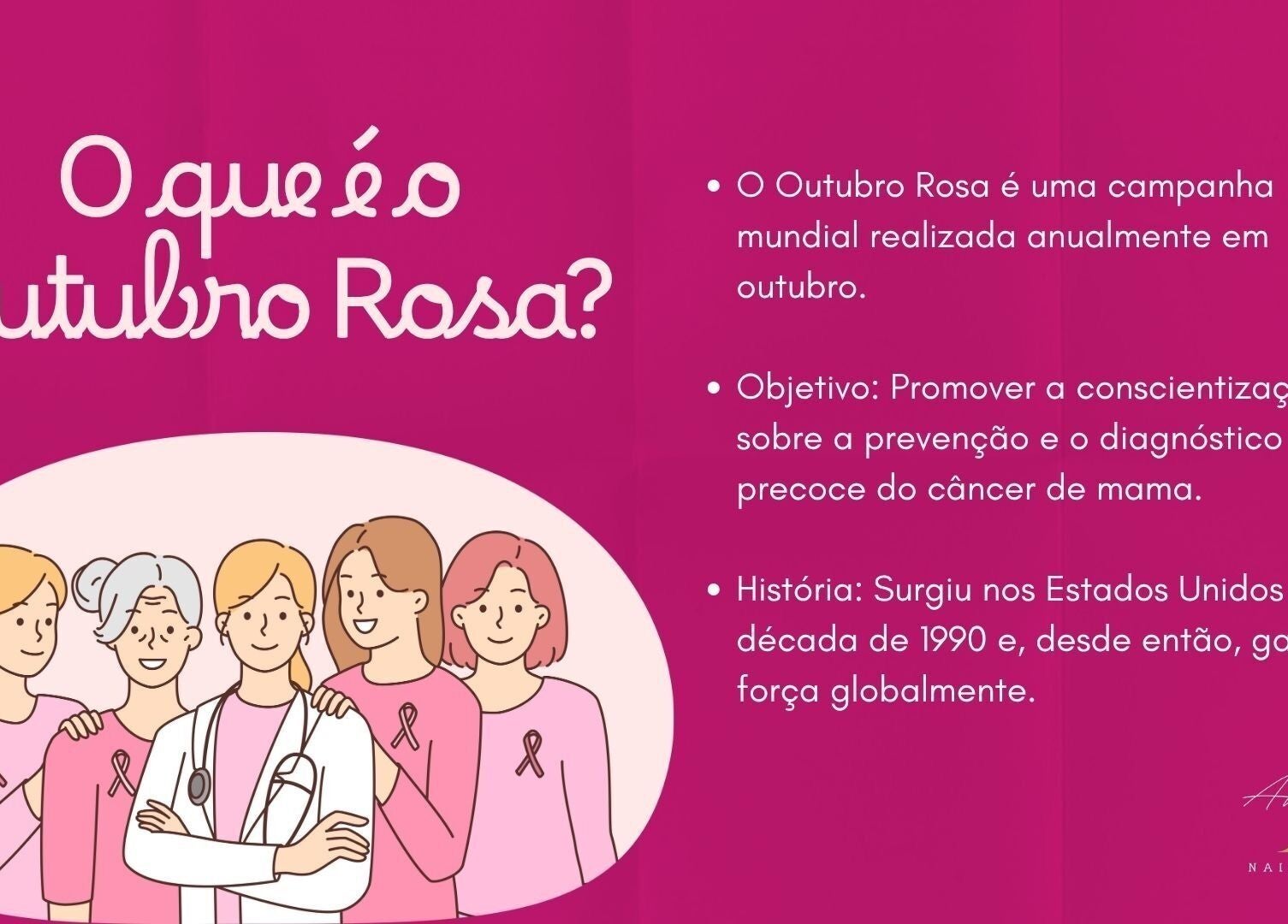Campanha Outubro Rosa destacada em Studio A, Rio Grande Do Sul, BR, com foco na conscientização do câncer de mama.