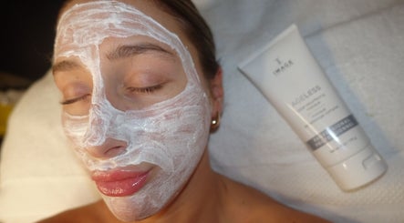 Facial treatment at HOUSE OF GOLD, Monifieth, Scotland, GB featuring luxurious cream mask for skin rejuvenation.