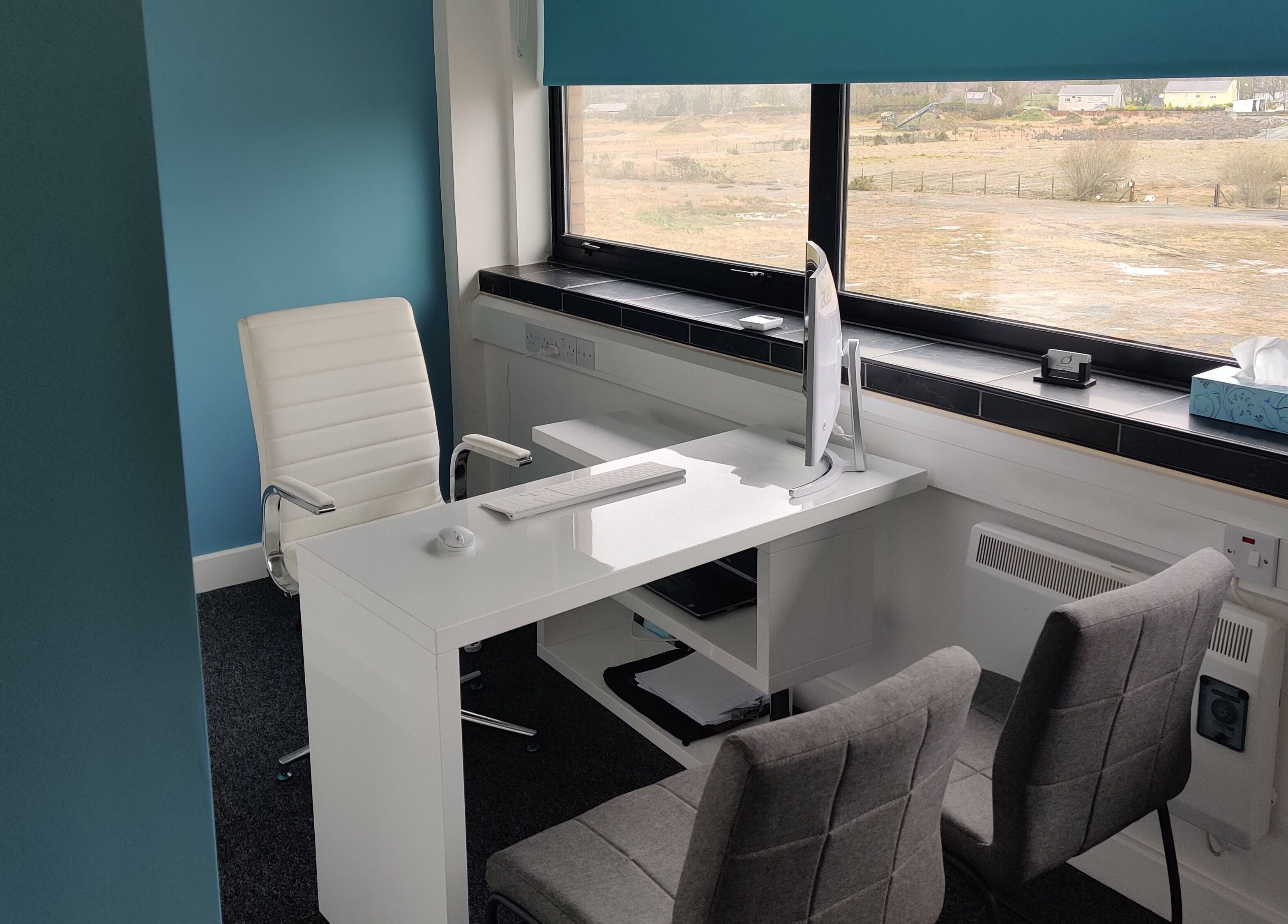 Serene office at Kieran McNally: Pain and Movement Specialist, Daneswell Business Park, Athlone, County Roscommon, IE.