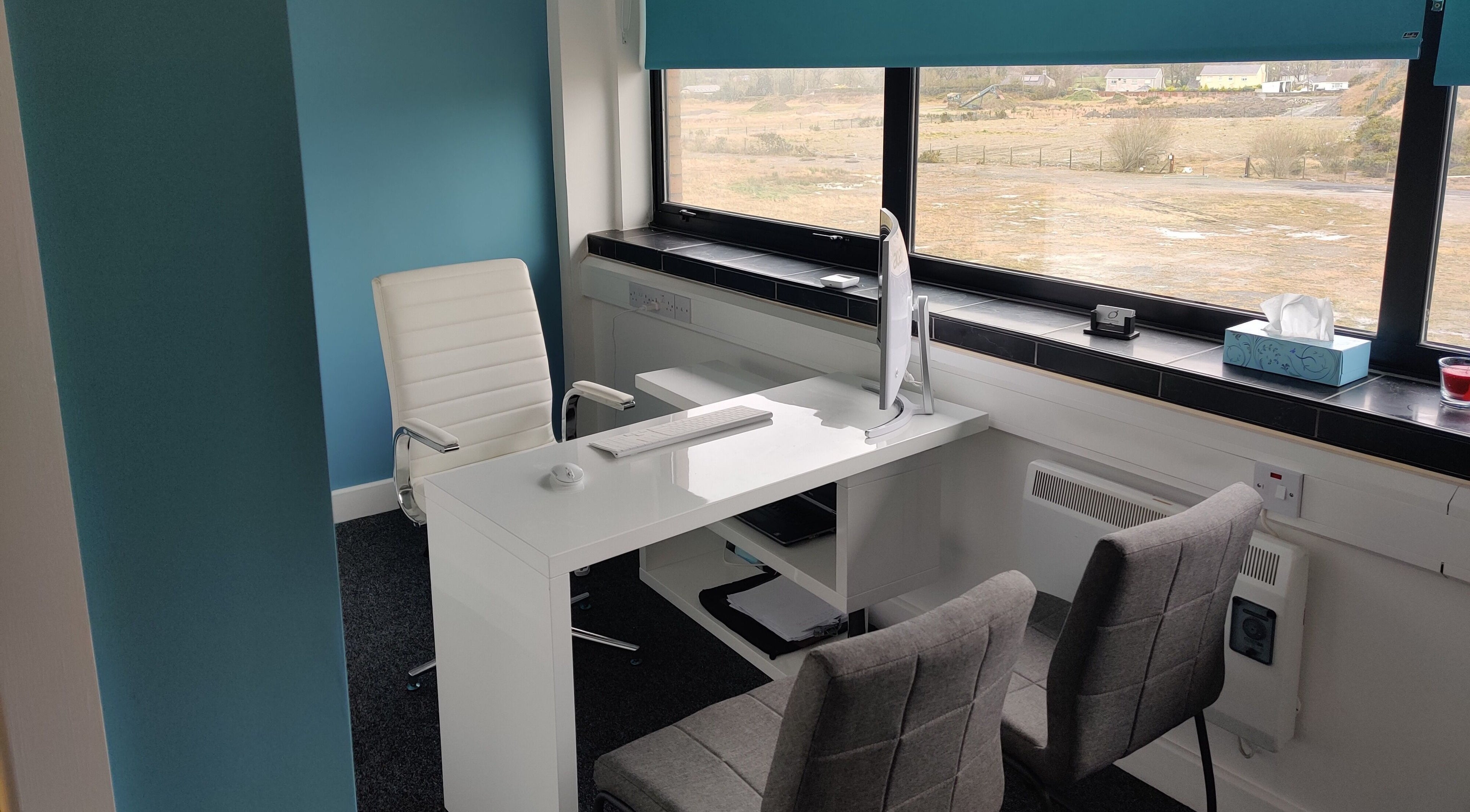 Serene office at Kieran McNally: Pain and Movement Specialist, Daneswell Business Park, Athlone, County Roscommon, IE.