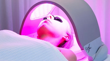 LED therapy at Pure Face Works at Utopia Hair Salon & Facial Clinic, Sidmouth, England, GB for skin rejuvenation.