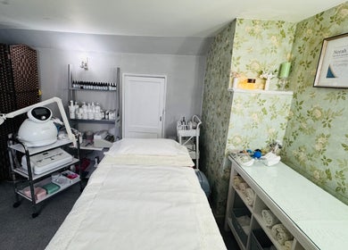 Pure Face Works at Utopia Hair Salon & Facial Clinic, Sidmouth, England, GB offers a serene facial room.