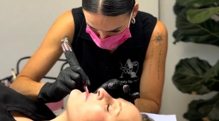 Permanent makeup application at Beauty by Angel, Cape Town, Western Cape, ZA.