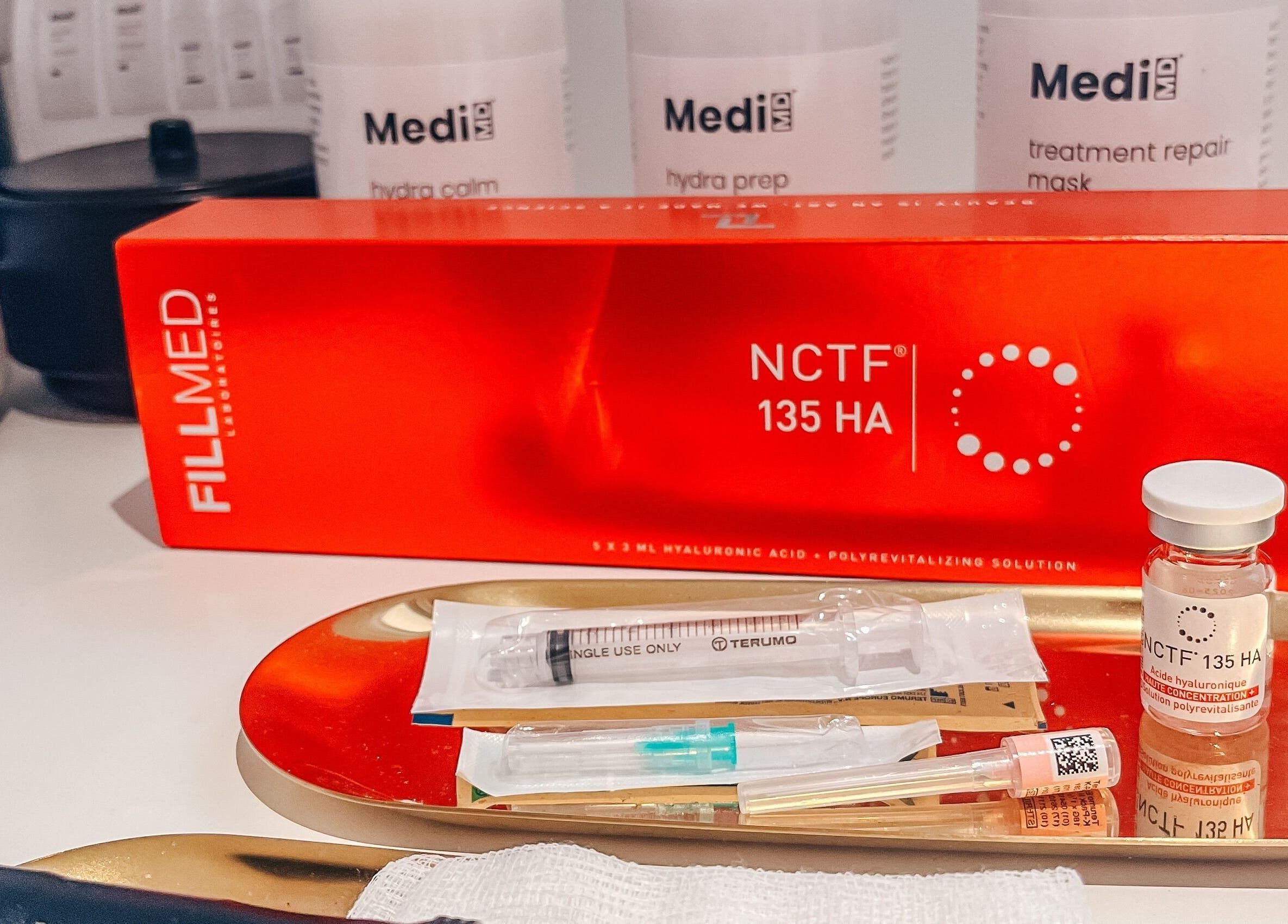 NCTF 135 HA treatment products at The Cheshire Clinic - Culcheth Clinic in Warrington, England, GB.