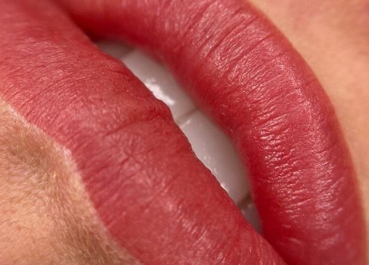 Lush pink lips showcase beauty at Perfect Touch Studio, Mullaloo, Western Australia, AU.