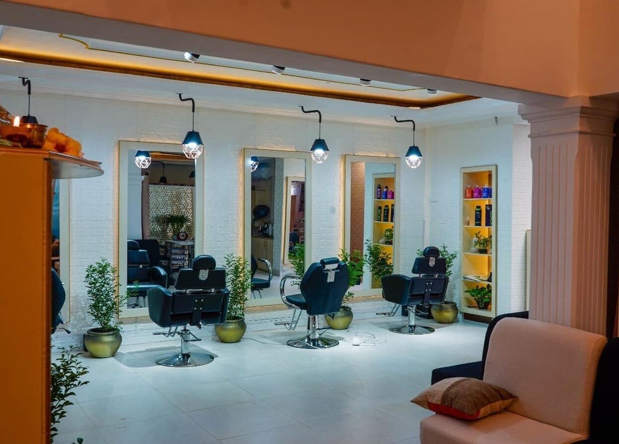 Luxurious salon interior at Studio Zee | Colombo 07, featuring modern styling chairs, Colombo, Western Province, LK.