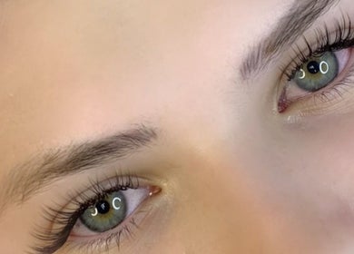 Close-up of lush eyelashes at Southern Beauty in Mbombela, Mpumalanga, ZA.