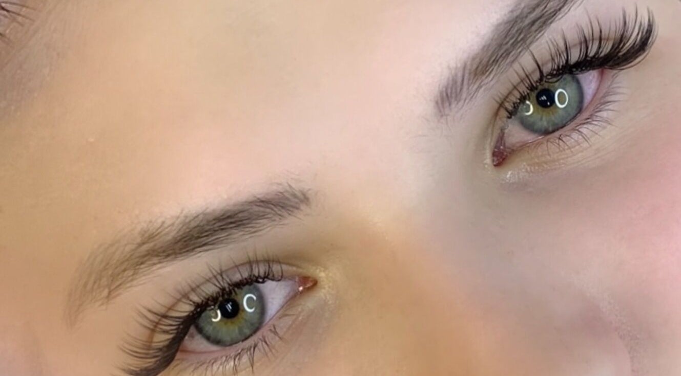 Close-up of lush eyelashes at Southern Beauty in Mbombela, Mpumalanga, ZA.