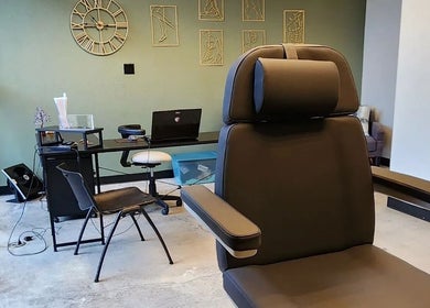 Comfortable treatment room at Head To Toe Permanent Hair Removal in El Dorado Hills, CA, US.