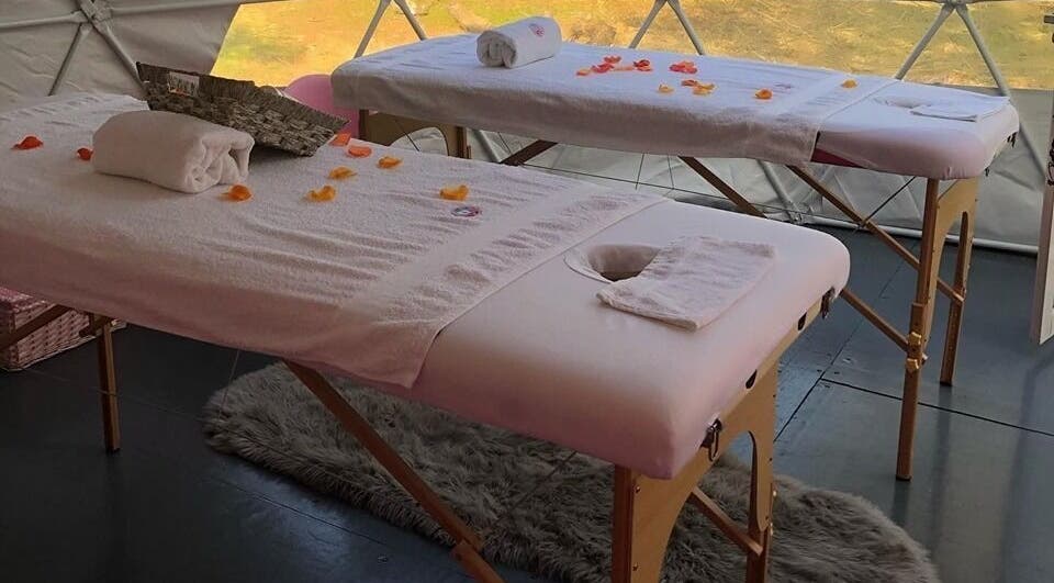 Massage tables at Smoochie Kids Salon and Spa, Polokwane, Limpopo, ZA, ready for a serene experience.