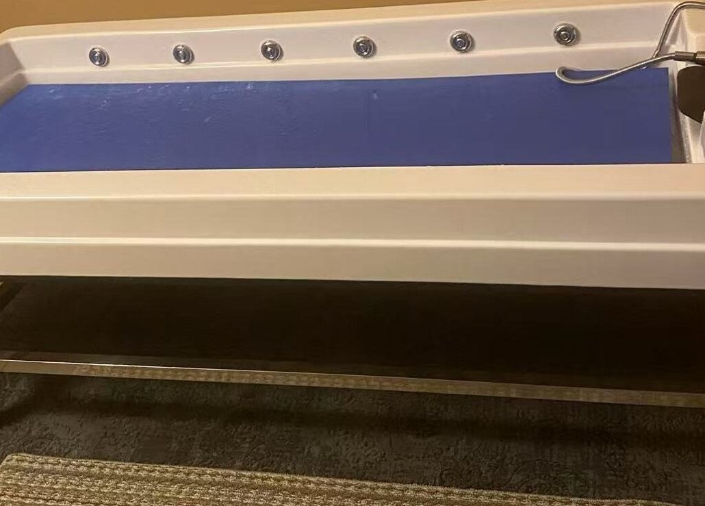 Hydrotherapy table at Relax Spa in Allen, Texas, US, offering premium wellness experiences.