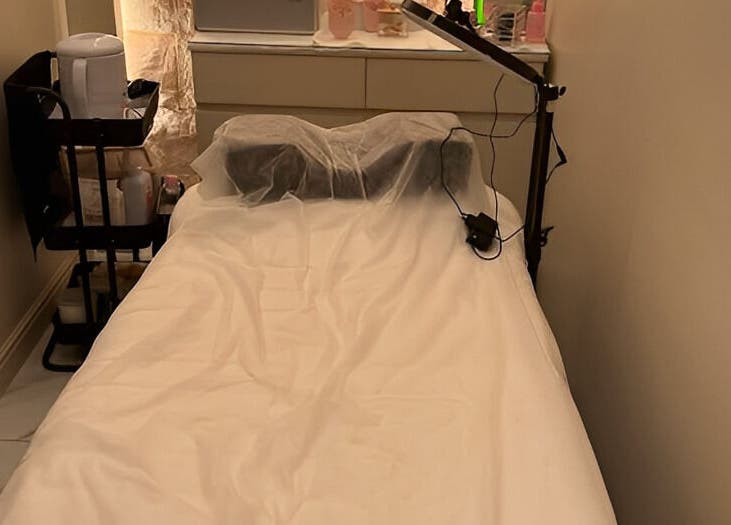 Relaxing treatment room at Gabriella Salon, Al Khobar, Eastern Province, SA, equipped for ultimate wellness.