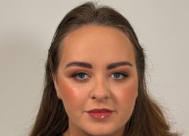 Close-up of makeup at CWL Collective in Glasgow, Scotland, GB, showcasing flawless beauty and wellness.