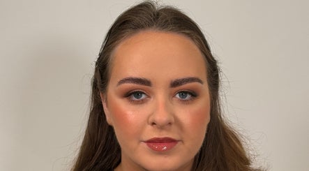 Close-up of makeup at CWL Collective in Glasgow, Scotland, GB, showcasing flawless beauty and wellness.