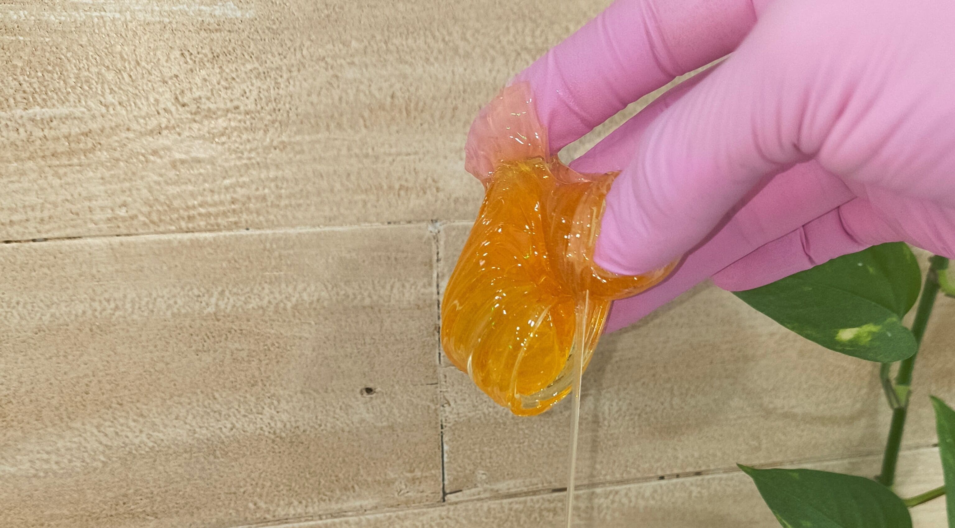 Sugaring paste application at Sugar It Beauty, San Diego, California, US. Experience gentle hair removal.