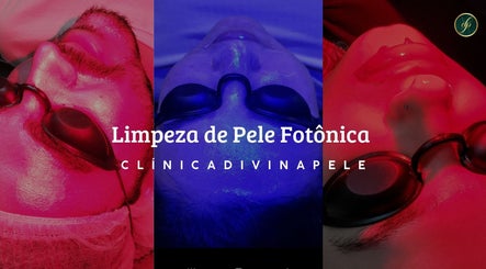Tratamento de pele com luzes na Clínica Divina Pele em São José do Rio Preto, São Paulo, BR.