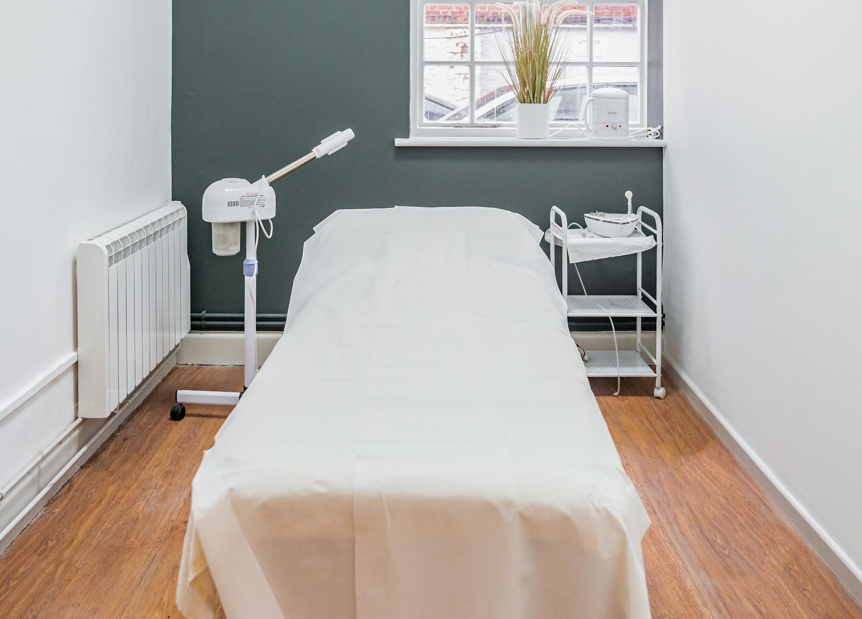 Treatment room at Pixel Perfect Clinic- Medical Aesthetics Skin Clinic, Wellbeing & beauty spa in Southampton, England, GB.