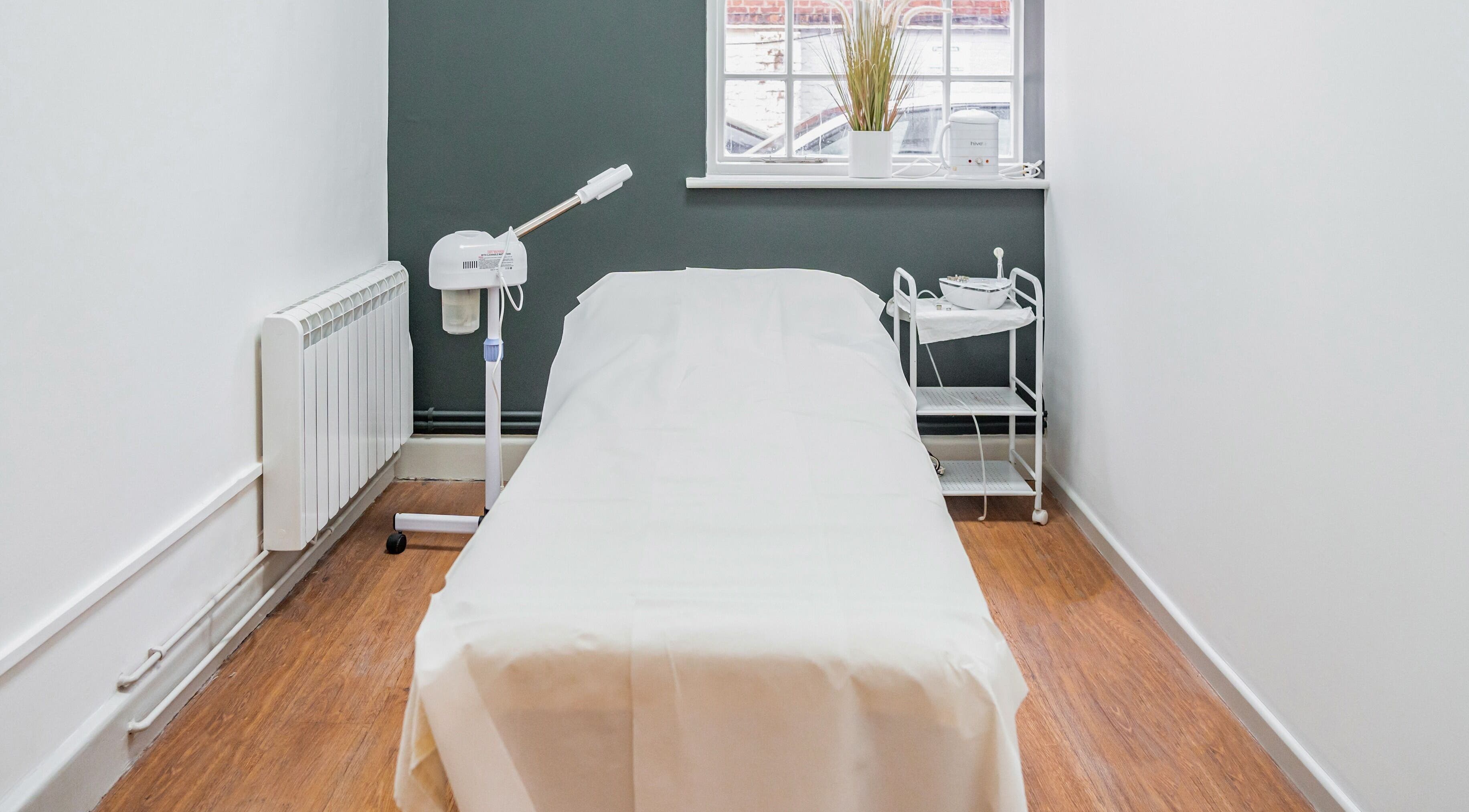 Treatment room at Pixel Perfect Clinic- Medical Aesthetics Skin Clinic, Wellbeing & beauty spa in Southampton, England, GB.