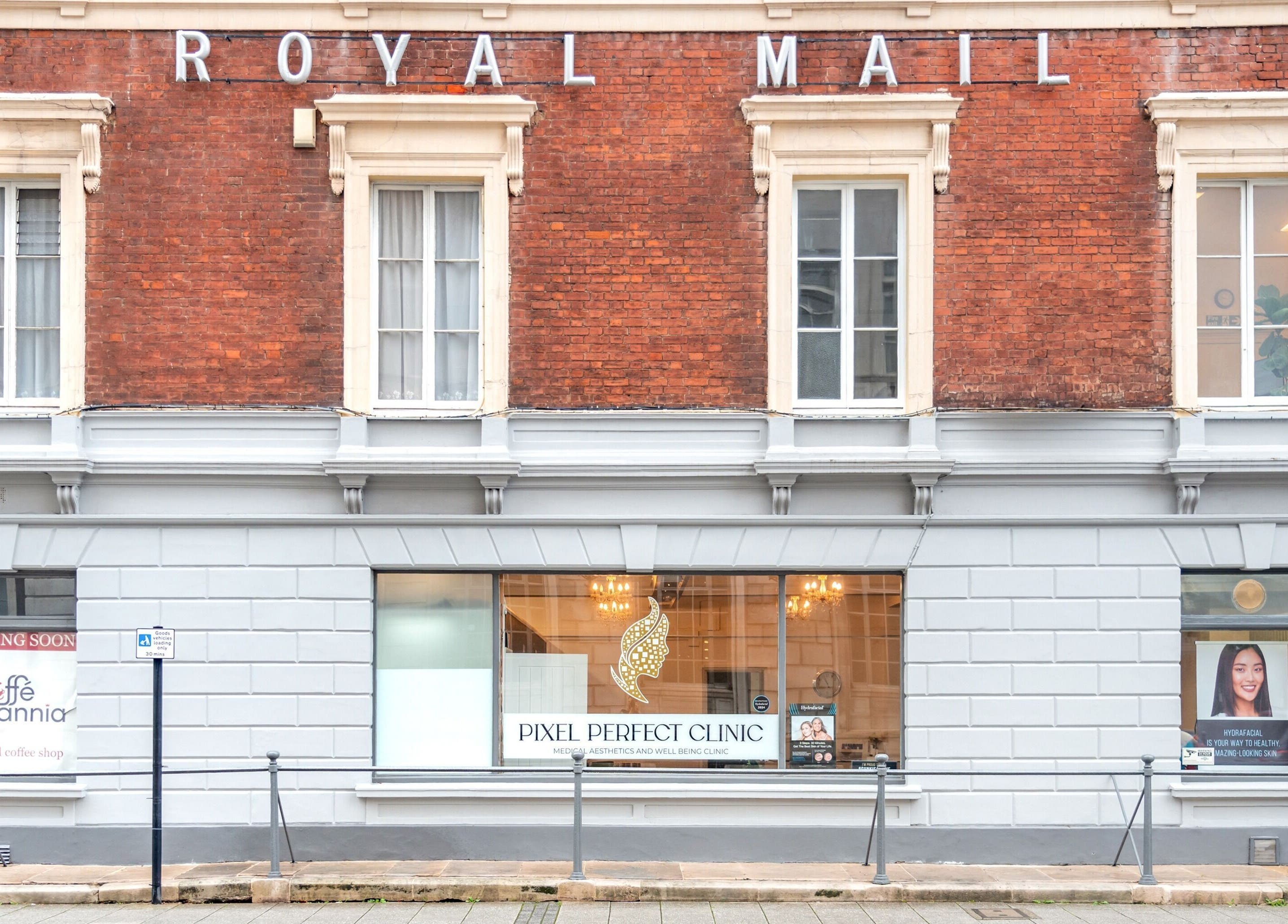 Exterior of Pixel Perfect Clinic- Medical Aesthetics Skin Clinic, Well being & beauty spa in Southampton, England, GB.