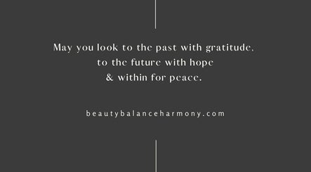 Beauty Balance Harmony