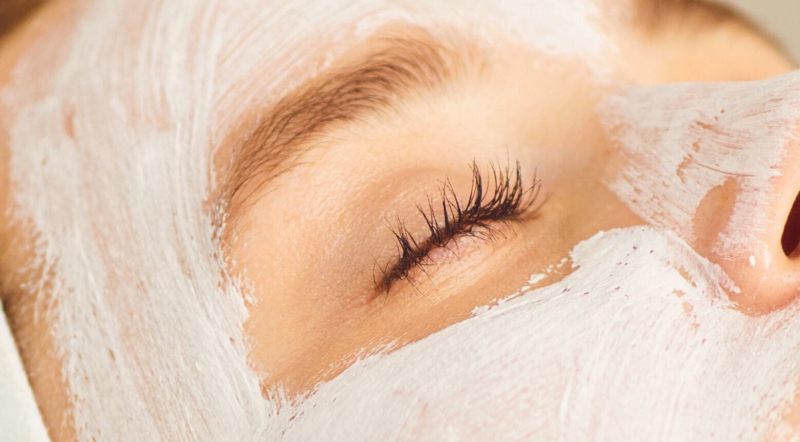 Close-up of facial mask at Salon De Elegance Dubai - Home Service Spa, Dubai, AE enhancing relaxation.