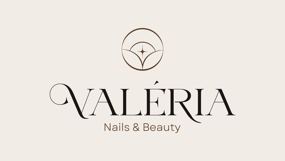 Valeria Nails and Beauty logo with elegant design in Mullingar, IE.