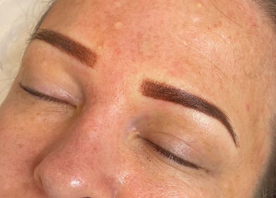 Expertly shaped brows at Defined Elegance, Durban North, Kwazulu-natal, ZA enhance beauty naturally.