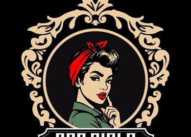 Logo vintage de BAD GIRLS SPA en Bogotá, Bogotá, CO, destacando estilo retro y elegancia.