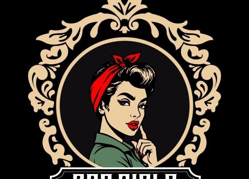 Logo de BAD GIRLS SPA con diseño vintage en Bogotá, Bogotá, CO.