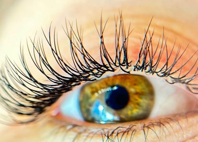 Close-up of perfect lashes at Rebel Lashes Perth, Western Australia, AU for stunning eye enhancement.