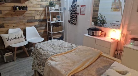 Calm therapy room at Soozen Sunderland, Sunderland, England, GB with cozy decor and ambient lighting.