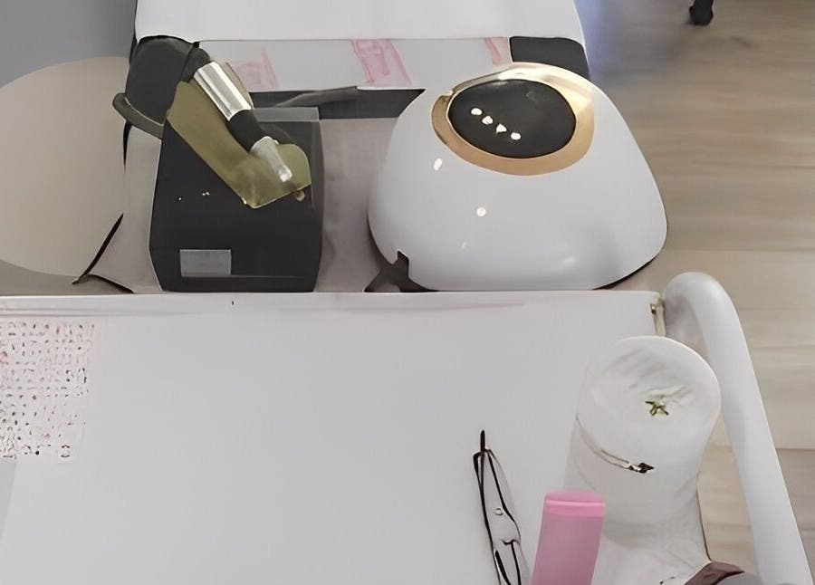 Beauty By Raquel's modern treatment setup in Randburg, South Africa, ZA, showcasing beauty equipment.