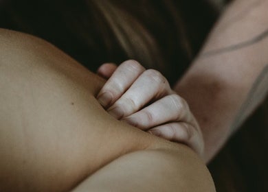 Deep tissue massage at Ruby's Refuge at The Calstock Therapy Hub, Calstock, England, GB.