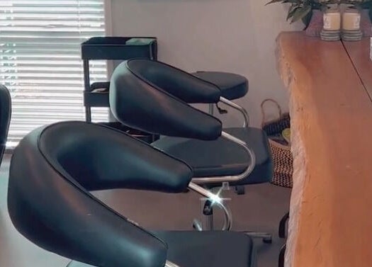 Modern hair styling chairs at Hair by Taysha, Canberra, Australian Capital Territory, AU.