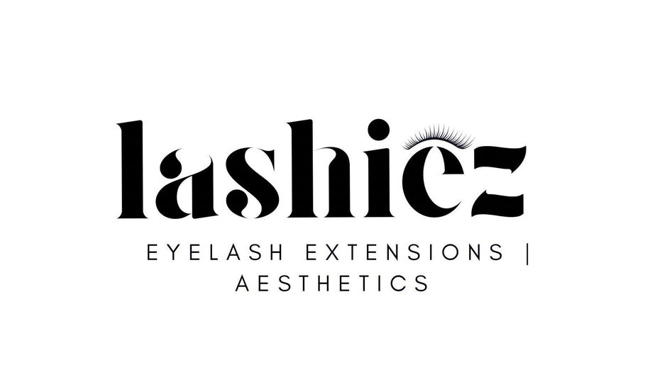 Lashiez logo featuring elegant typography for the beauty venue in Pretoria, Gauteng, ZA.