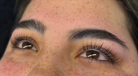 Close-up of well-groomed eyebrows at Aesthetics By Bronwen, Cape Town, Western Cape, ZA.