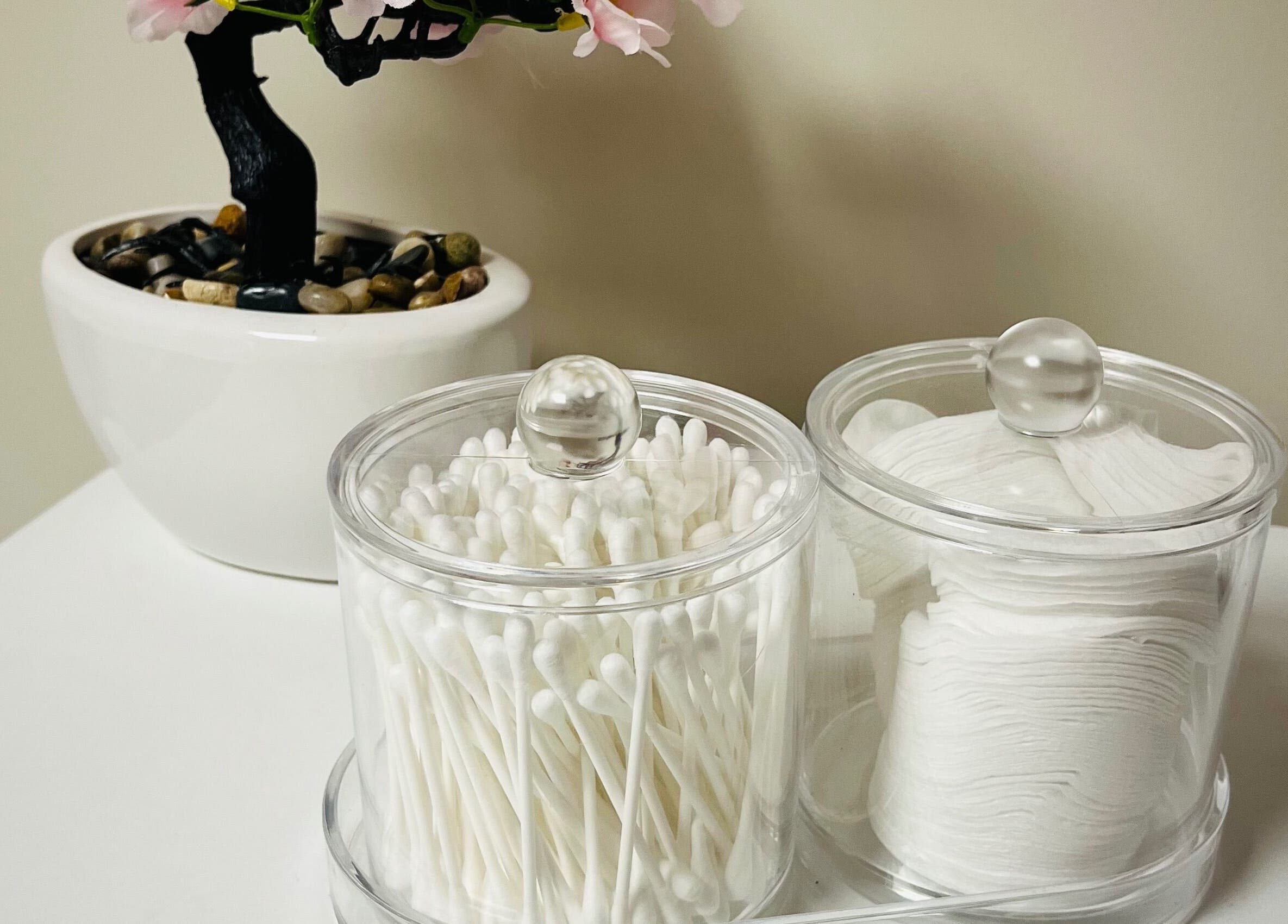 Elegant setup at The Wax Edit - Beauty by SM, Eaton Socon, England, GB, showcasing beauty tools and a bonsai.