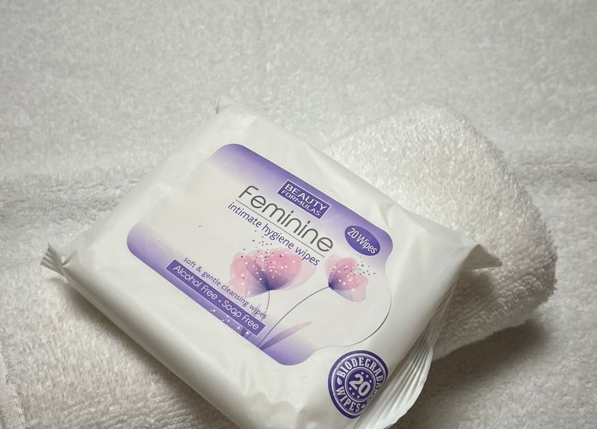 Feminine hygiene wipes at The Wax Edit - Beauty by SM, Eaton Socon, England, GB for delicate skin care.