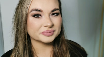 Close-up of radiant face showcasing makeup at AP Beauty Therapy, Swords, County Dublin, IE.