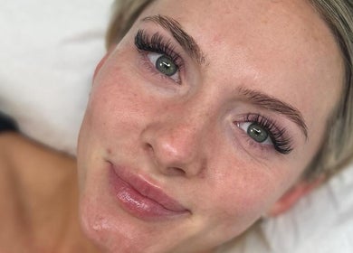 Elegant lash extensions at Lashes by Georgia in Stoke-on-Trent, England, GB.