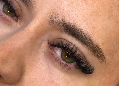 Elegant eyelash extensions at Lashes and Brows by Georgia in Stoke-on-Trent, England, GB.