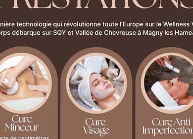 Evasonia - Massage Bien Etre, Minceur et Anti Age à domicile à Saint Quentin les Yvelines / Vallée de Chevreuse, Île-de-France, présente des cures minceur et visage.