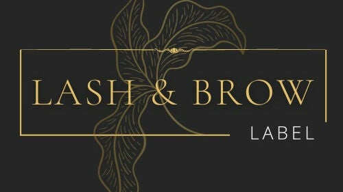 Lash and Brow Label