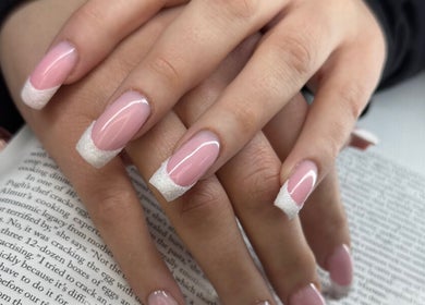 Elegant French manicure at Patrycja Swiatczak PMU Laser & Skin in Wonderlust Studio, Warrington, England, GB.